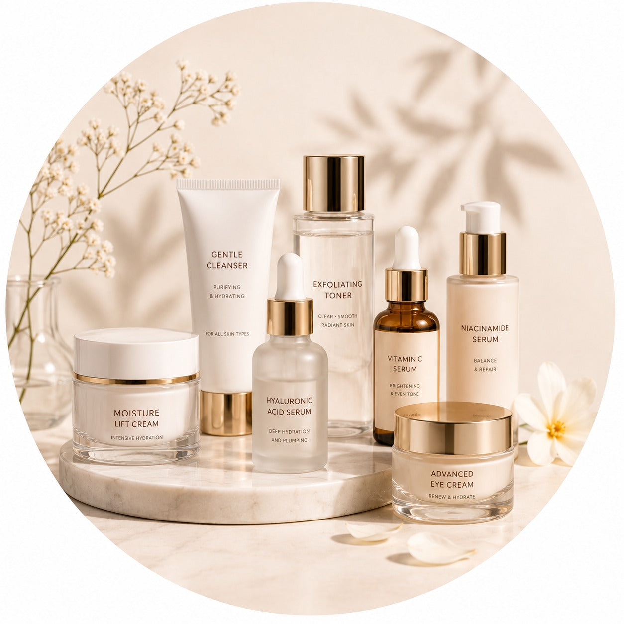 Skin Care & Serums for a Radiant Complexion