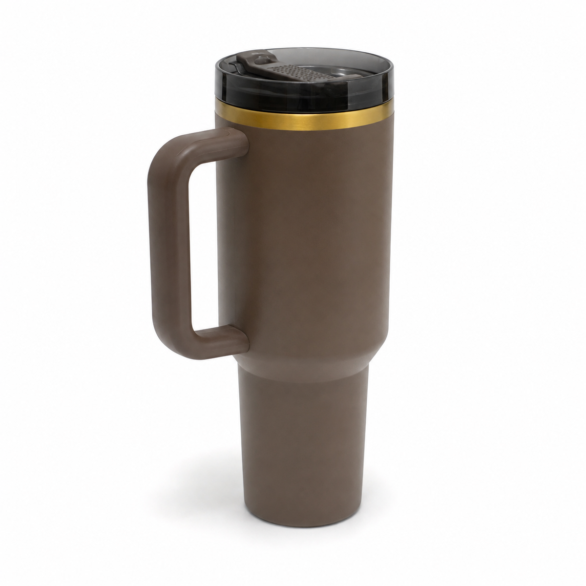 Stanley ProTour Flip Straw Tumbler 40 oz – Espresso Gold, Leak-Proof Insulated Bottle