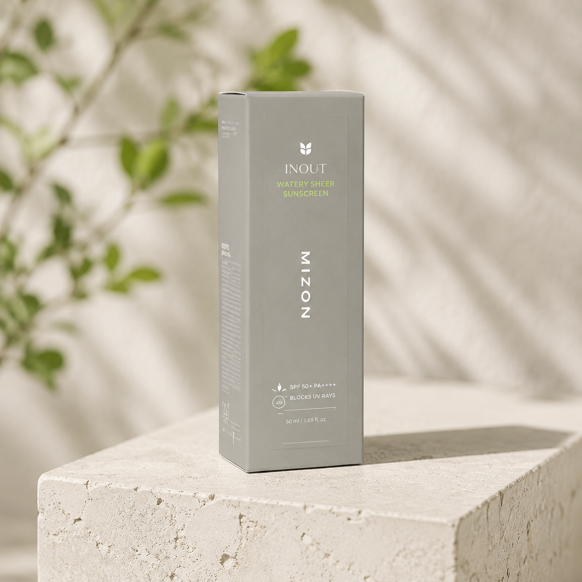 MIZON INOUT Watery Sheer Sunscreen SPF50+ 50ml