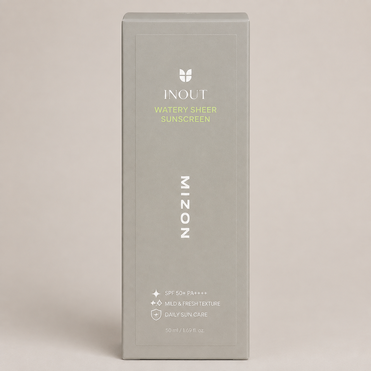 MIZON INOUT Watery Sheer Sunscreen SPF50+ 50ml