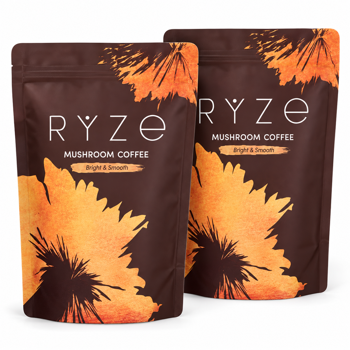 RYZE Mushroom Coffee Original Blend – 2 Pack