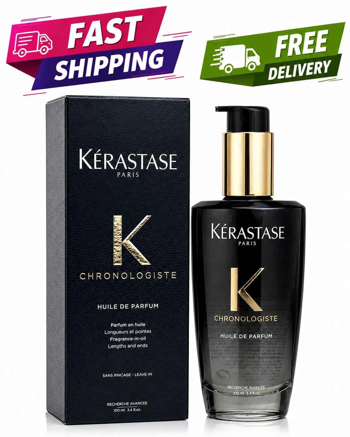 Kerastase Chronologiste Huile De Parfum Fragrance-In-Oil for Hair - 3.4oz/100ml