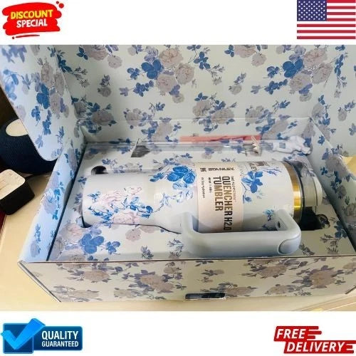 Stanley x LoveShackFancy 40oz Ever Blooming Rosettes Quencher – Limited Edition