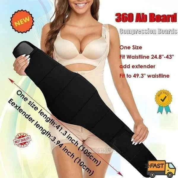 360° Lipo Foam Abdominal Board After Liposuction - Compact 11.8 in