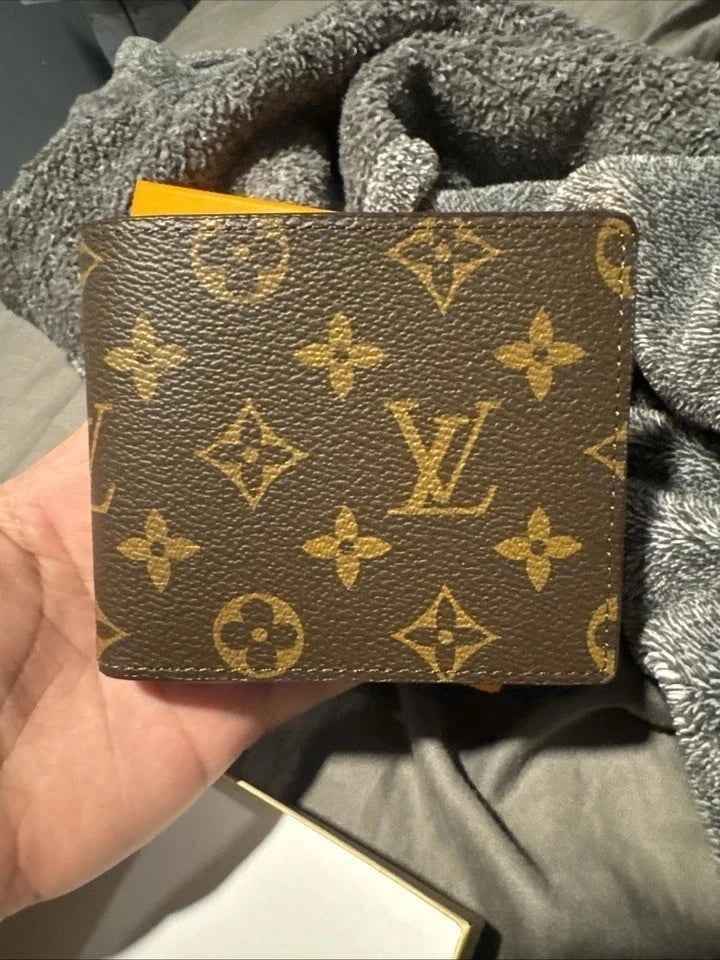Louis Vuitton Multiple Wallet Monogram Brown Men's Wallet